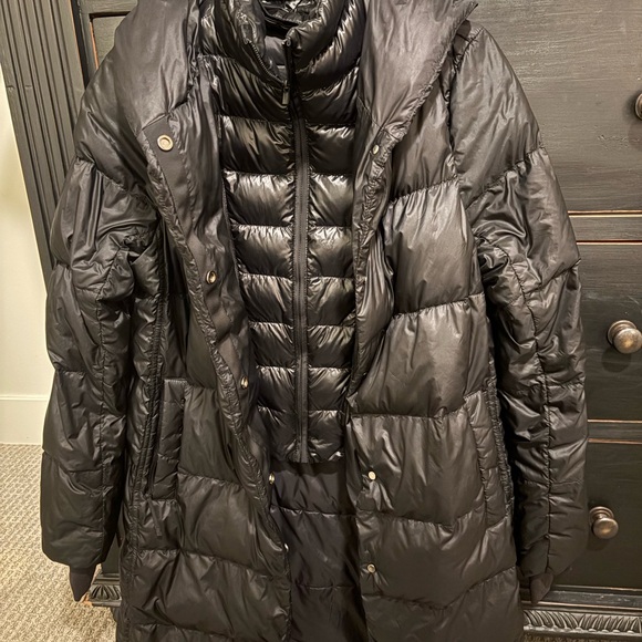 Athleta black Puffer Coat - Picture 3 of 7